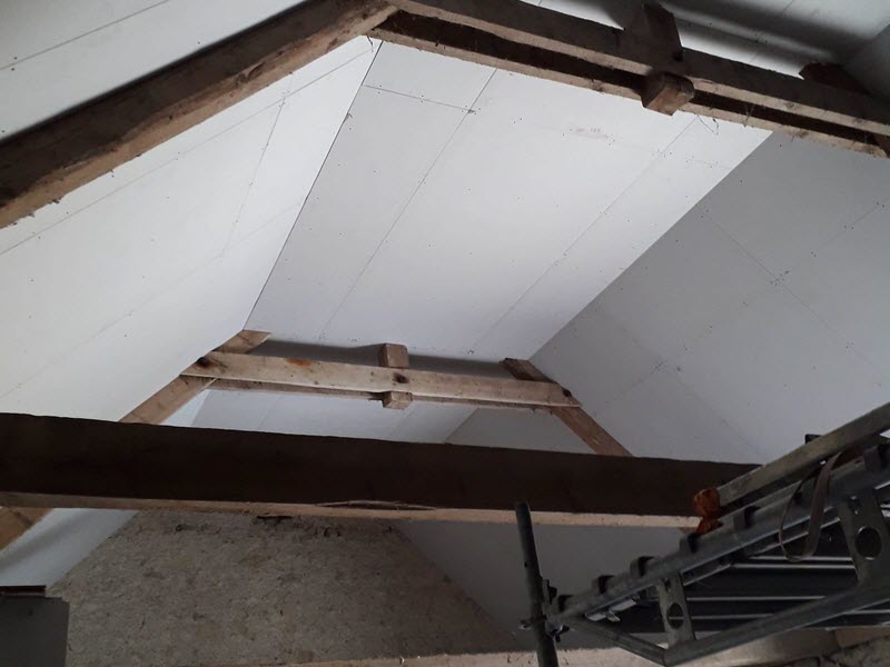 Alvarez Plaquiste : plafond sous rampant plafond à Aubusson (23), Giat & Pontaumur (63)